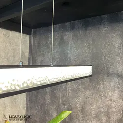 لوستر مدرن ال ای دی خطی آکواریوم