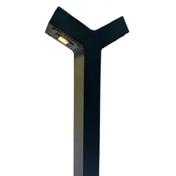 چراغ حیاطی مدرن دیان 2 طرفه کوتاه