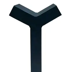 چراغ حیاطی مدرن دیان 2 طرفه کوتاه