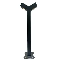 چراغ حیاطی مدرن دیان 2 طرفه کوتاه