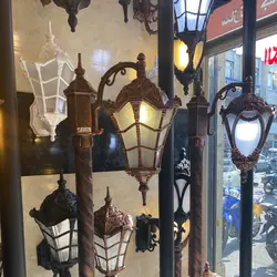 چراغ پارکی ایستاده تکشاخه وستا بزرگ