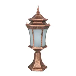 چراغ سردر ستون ساختمان سردری معبد کمر باریک