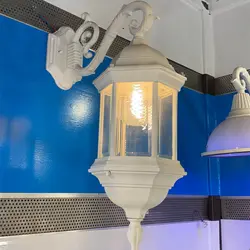 چراغ دیواری شش ضلعی