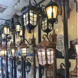 چراغ پارکی حیاط تکشاخه پادرا