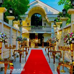 چراغ حیاطی گرد سردری پادرا