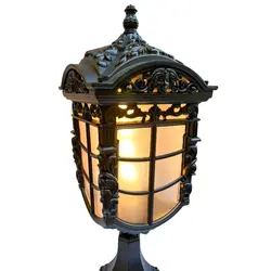 چراغ حیاطی گرد سردری پادرا