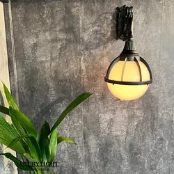 چراغ دیواری حبابی ویلا دیانا