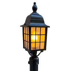 چراغ حیاطی چمنی مشبک