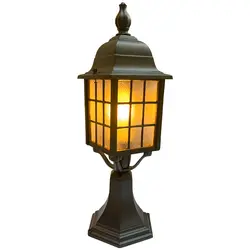 چراغ سرستونی حیاط مشبک