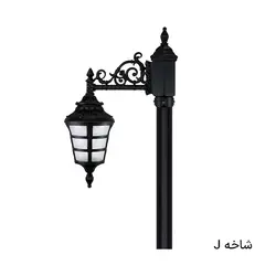چراغ ایستاده حیاطی تکشاخه آیسودا