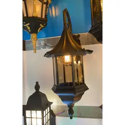 چراغ دیواری لاکچری سری دو کوچک