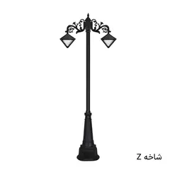 چراغ باغی محوطه ای دوشاخه داتیس