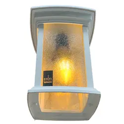 چراغ دیواری مدرن  حیاطی طرح مکعب شعاع