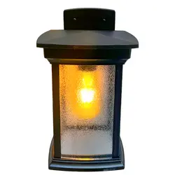 چراغ دیواری مدرن  حیاطی طرح مکعب شعاع