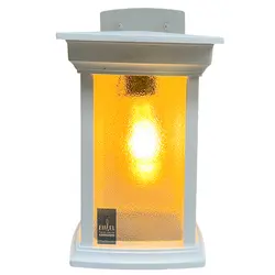 چراغ دیواری مدرن  حیاطی طرح مکعب شعاع