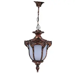 چراغ حیاطی آویز پلاستیکی صدف