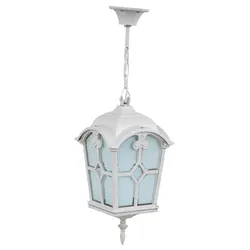 چراغ حیاطی آویز پلاستیکی کلبه لوزی