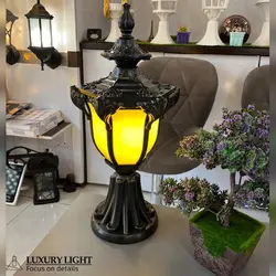 چراغ حیاطی پلاستیکی سردری صدف