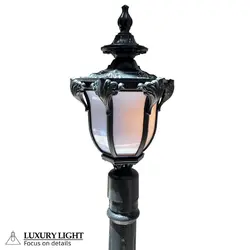 چراغ باغی سولونیکس پلاستیکی چمنی صدف