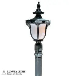 چراغ باغی سولونیکس پلاستیکی چمنی صدف