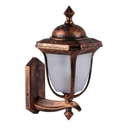 چراغ حیاطی پارکی پلاستیکی دیواری لاله