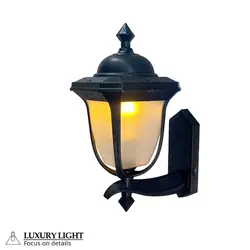 چراغ حیاطی پارکی پلاستیکی دیواری لاله