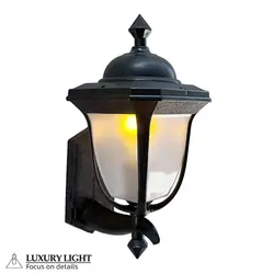 چراغ حیاطی پارکی پلاستیکی دیواری لاله