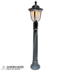 چراغ حیاطی پارکی پلاستیکی چمنی لاله