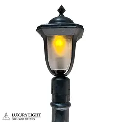 چراغ حیاطی پارکی پلاستیکی چمنی لاله