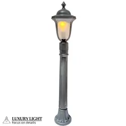 چراغ حیاطی پارکی پلاستیکی چمنی لاله