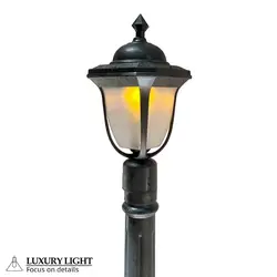 چراغ حیاطی پارکی پلاستیکی چمنی لاله