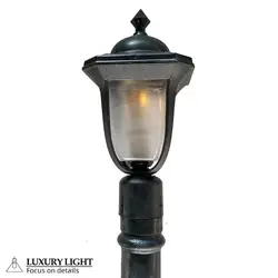 چراغ حیاطی پارکی پلاستیکی چمنی لاله