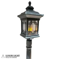 چراغ حیاطی پارکی پلاستیکی چمنی ورساچ