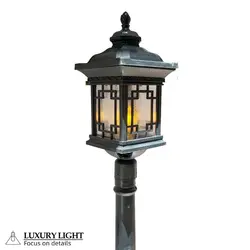 چراغ حیاطی پارکی پلاستیکی چمنی ورساچ