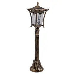 چراغ پارکی حیاطی پلاستیکی چمنی کاسپین