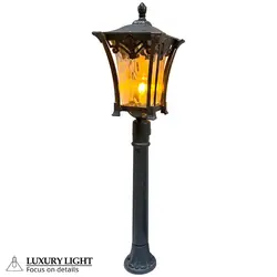 چراغ پارکی حیاطی پلاستیکی چمنی کاسپین