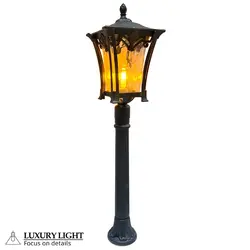 چراغ پارکی حیاطی پلاستیکی چمنی کاسپین