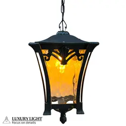 چراغ پارکی حیاطی پلاستیکی آویز کاسپین