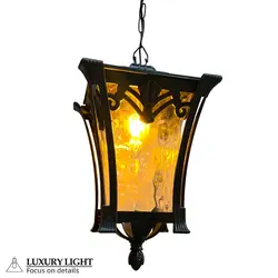 چراغ پارکی حیاطی پلاستیکی آویز کاسپین