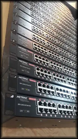 پچ پنل 24 پورت POE گیگابیت