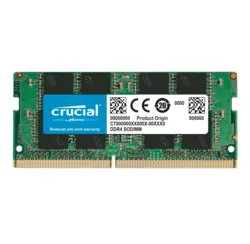 رم لپ تاپ DDR4-2400MHZ کروشیال SODIMM تک کاناله با ظرفیت 8GB