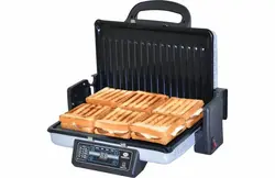 گریل وپیتزاپز چند کاره مه پویا مدل GP-95Dمشکی