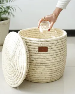 سطل برنج استوانه 13تا ۱5 کیلو