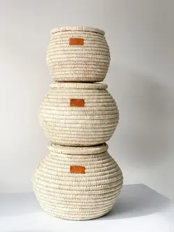 سطل برنج حصیری (ظرفیت 8تا10 کیلو)