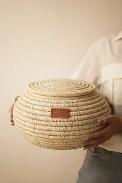 سطل برنج حصیری (ظرفیت 8تا10 کیلو)