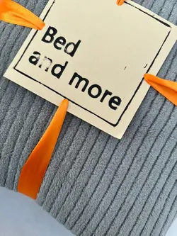 پتو تک نفره چهار فصل رنگ طوسی روشن