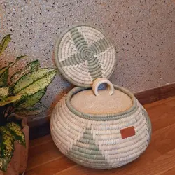 سطل برنج پلاس متوسط 1 (8 تا 10 کیلو)