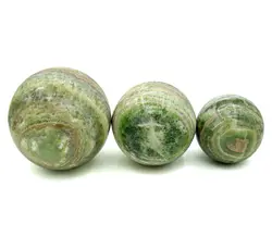 گوی آراگونیت سبز