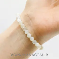 دستبند سنگ مون استون
