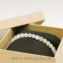 دستبند سنگ مون استون